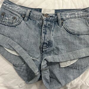 Denim Blue Women's Shorts